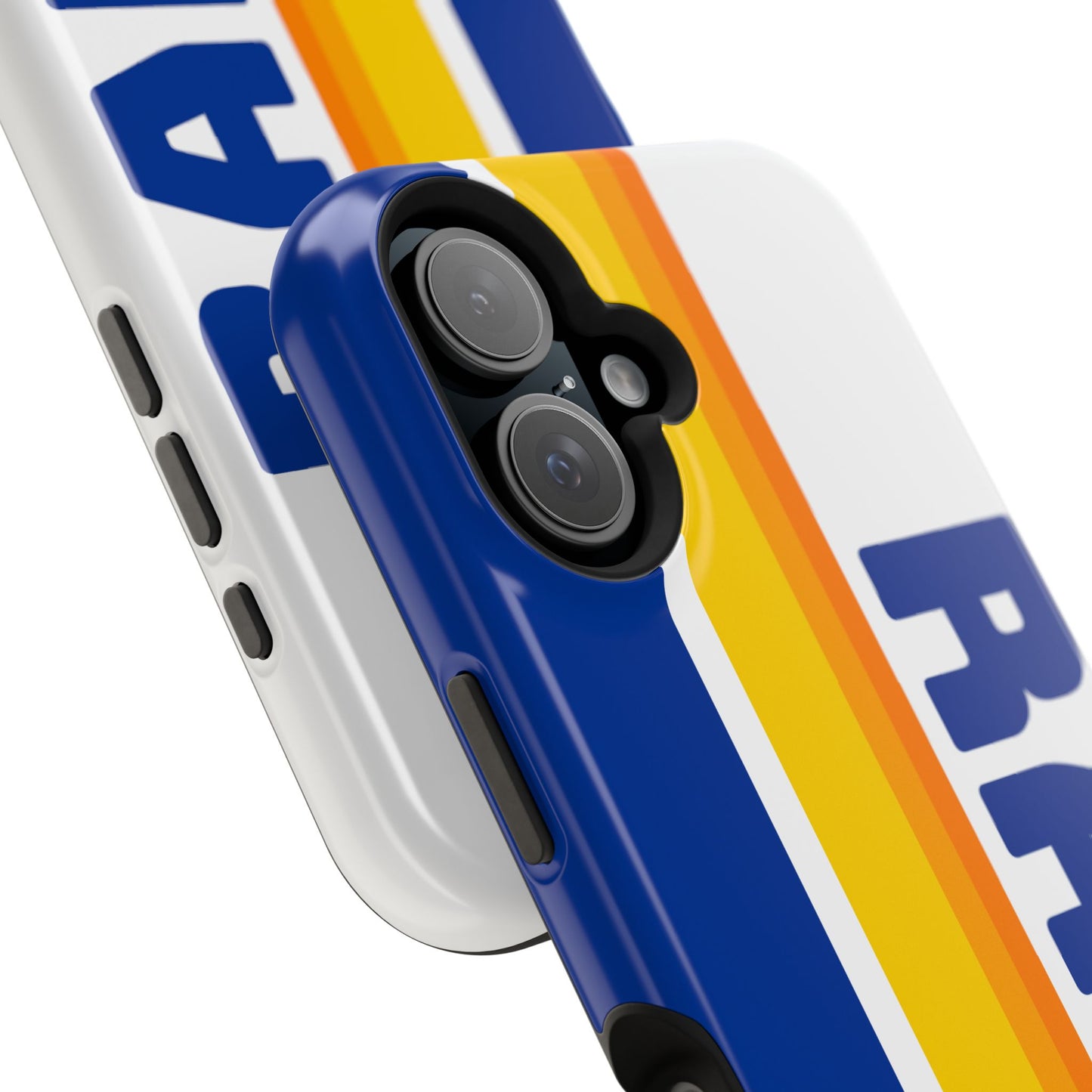 Rams Phone Case, Magnetic Phone Case, Retro Phone Case, Football Case for iPhone or Samsung