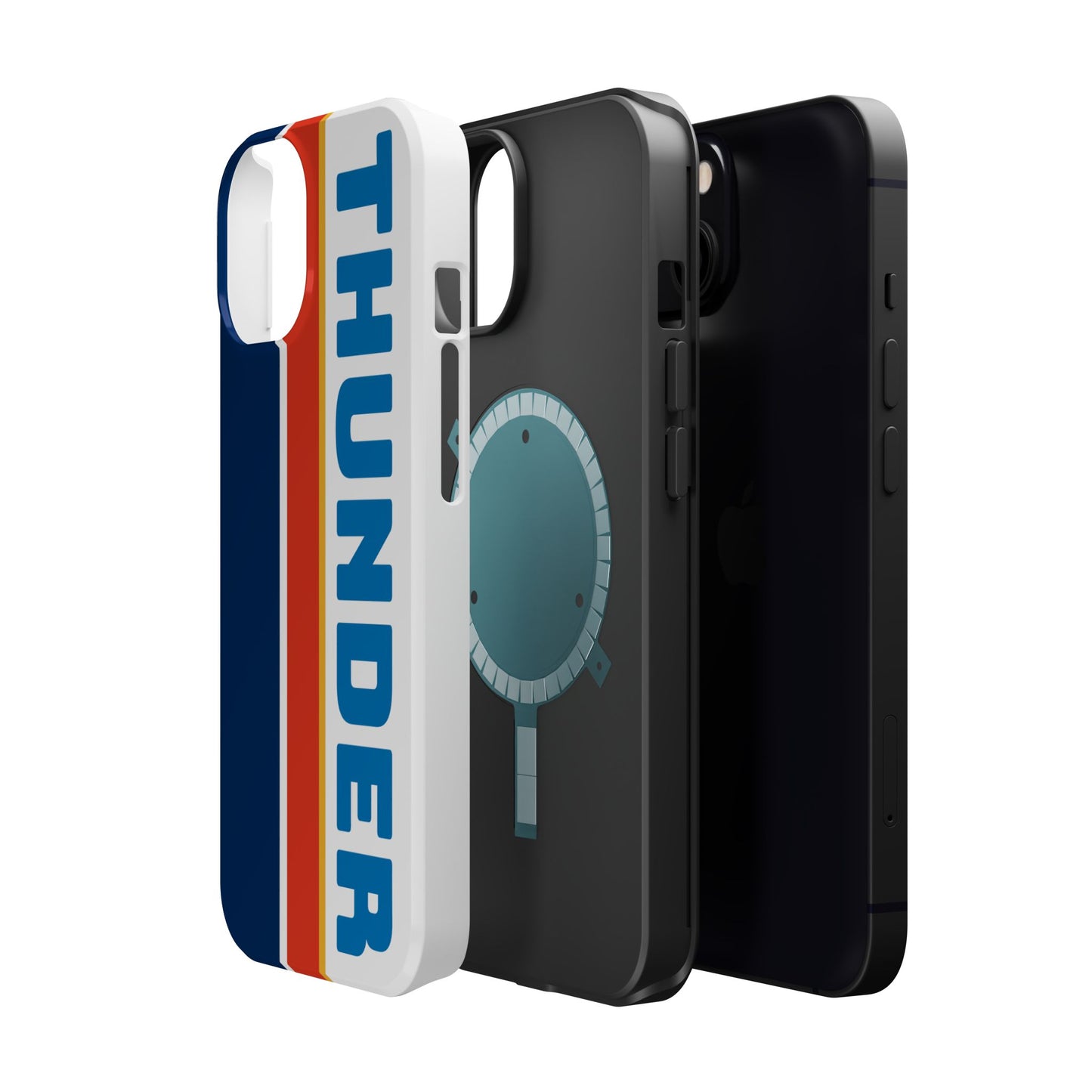 Thunder Phone Case, Magnetic Phone Case, Retro Phone Case, Basketball Gifts