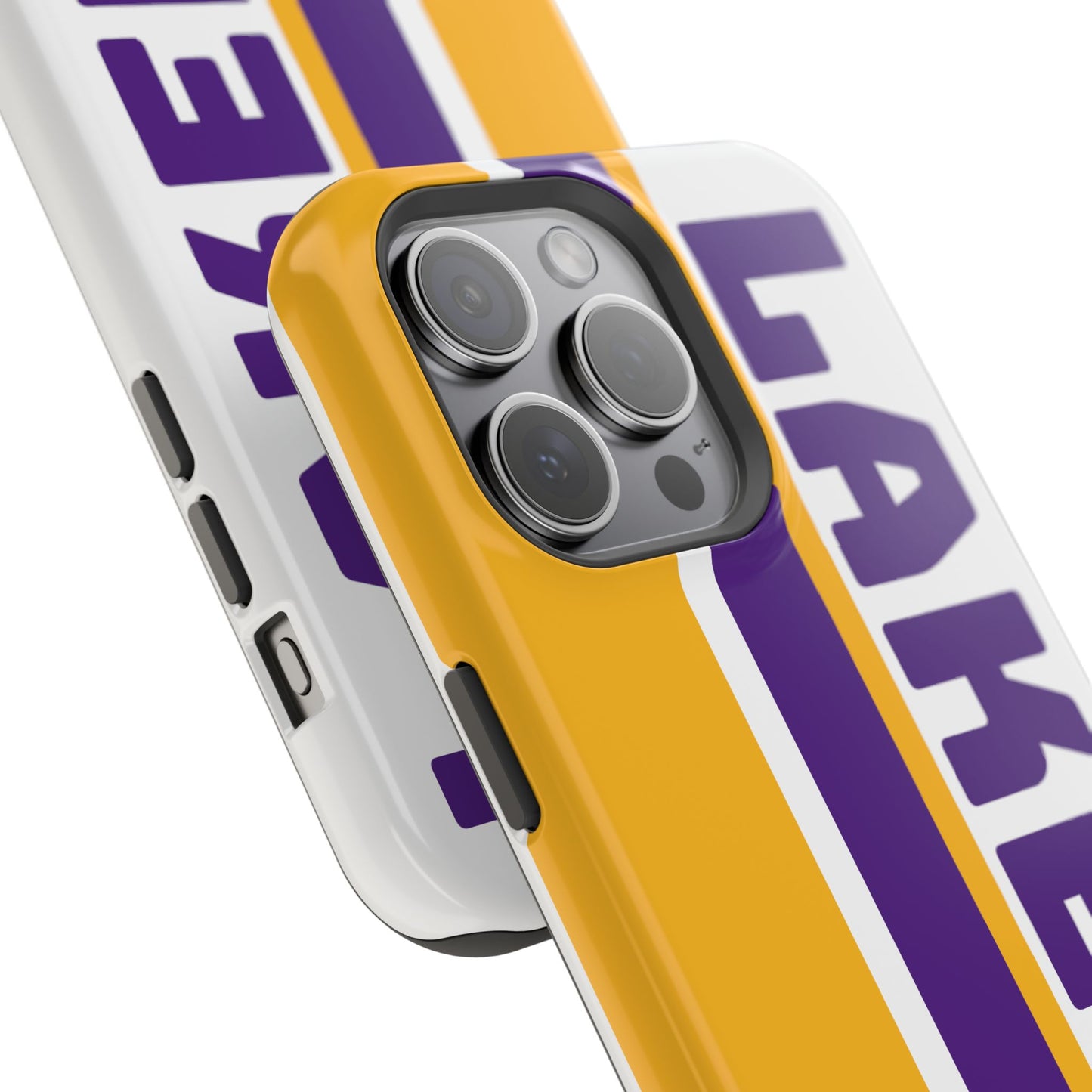 Lakers Phone Case, Magnetic Phone Case, Retro Phone Case, Basketball Gifts