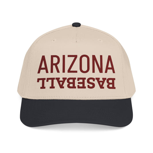 Embroidered Arizona Baseball Hat, Mid Profile Baseball Cap, Sports Gifts