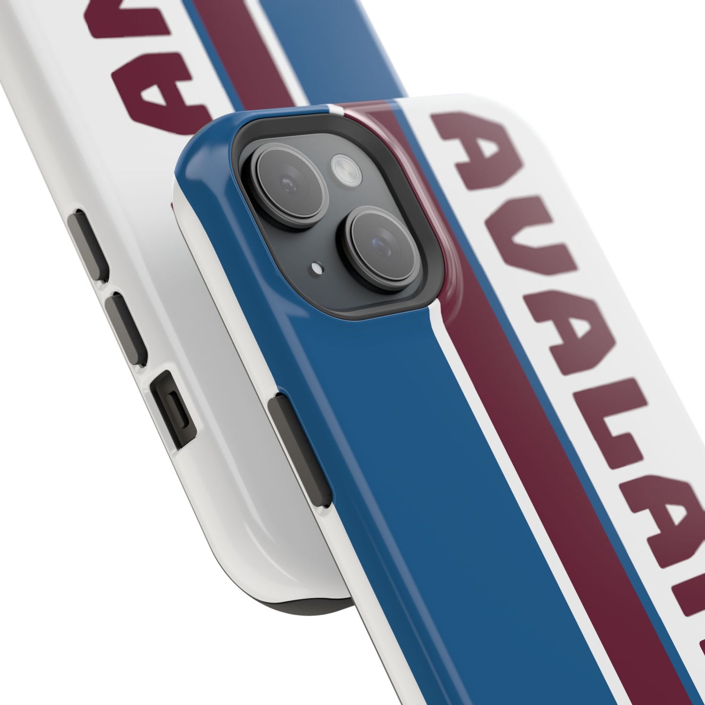 Avalanche Phone Case, Magnetic Phone Case, Retro Phone Case, Matte/Glossy Phone Case, Hockey Gifts