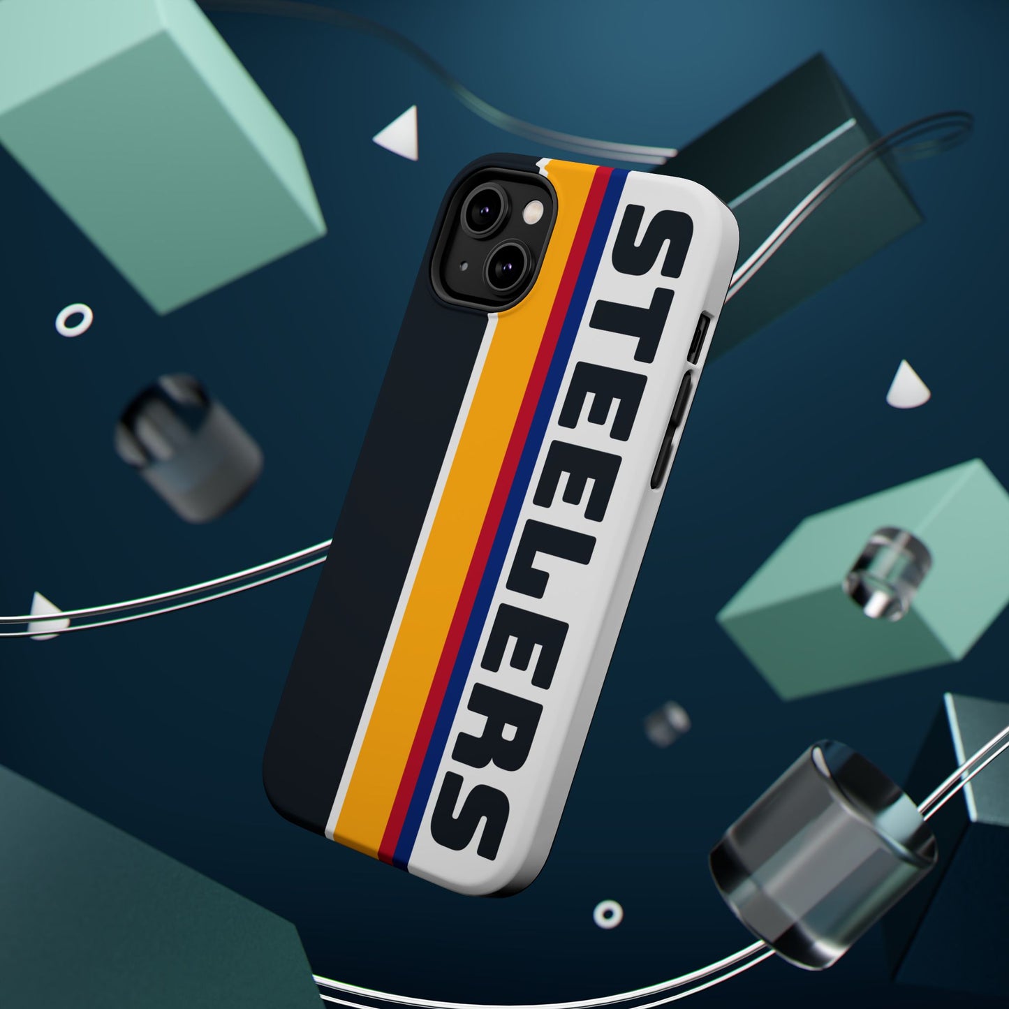Steelers Phone Case, Magnetic Phone Case, Retro Phone Case, Football Gifts