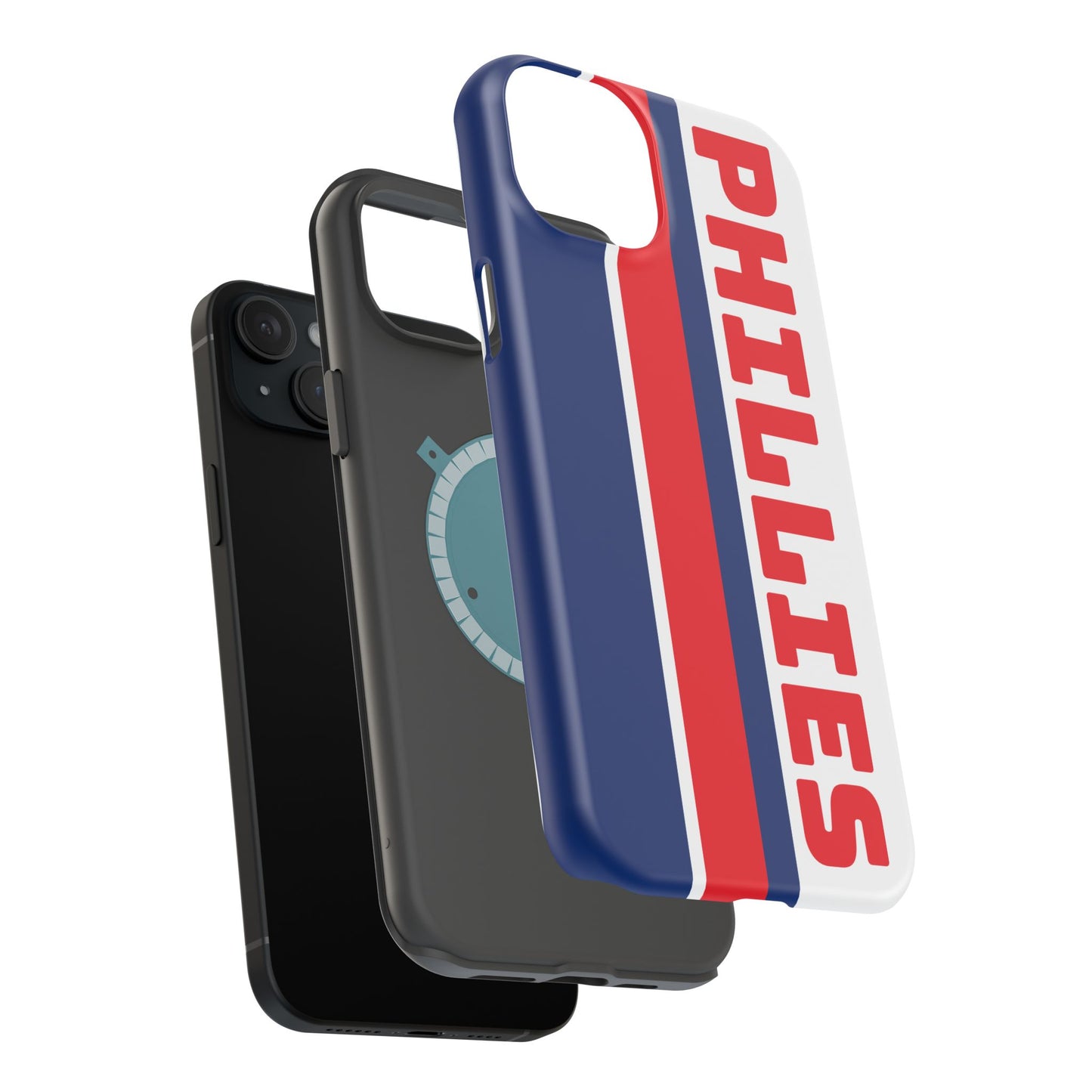 Phillies Phone Case, Retro Phone Case, Case for iPhone, Case for Samsung, Baseball Phone Case