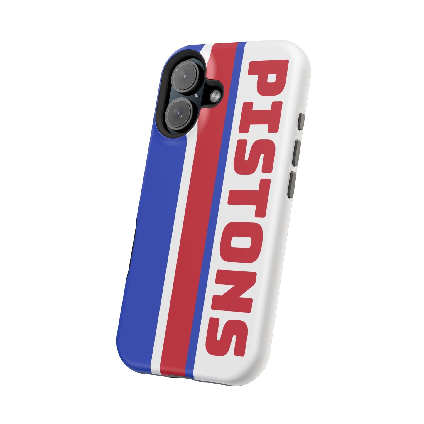 Pistons Phone Case, Magnetic Phone Case, Retro Phone Case, Basketball Gifts