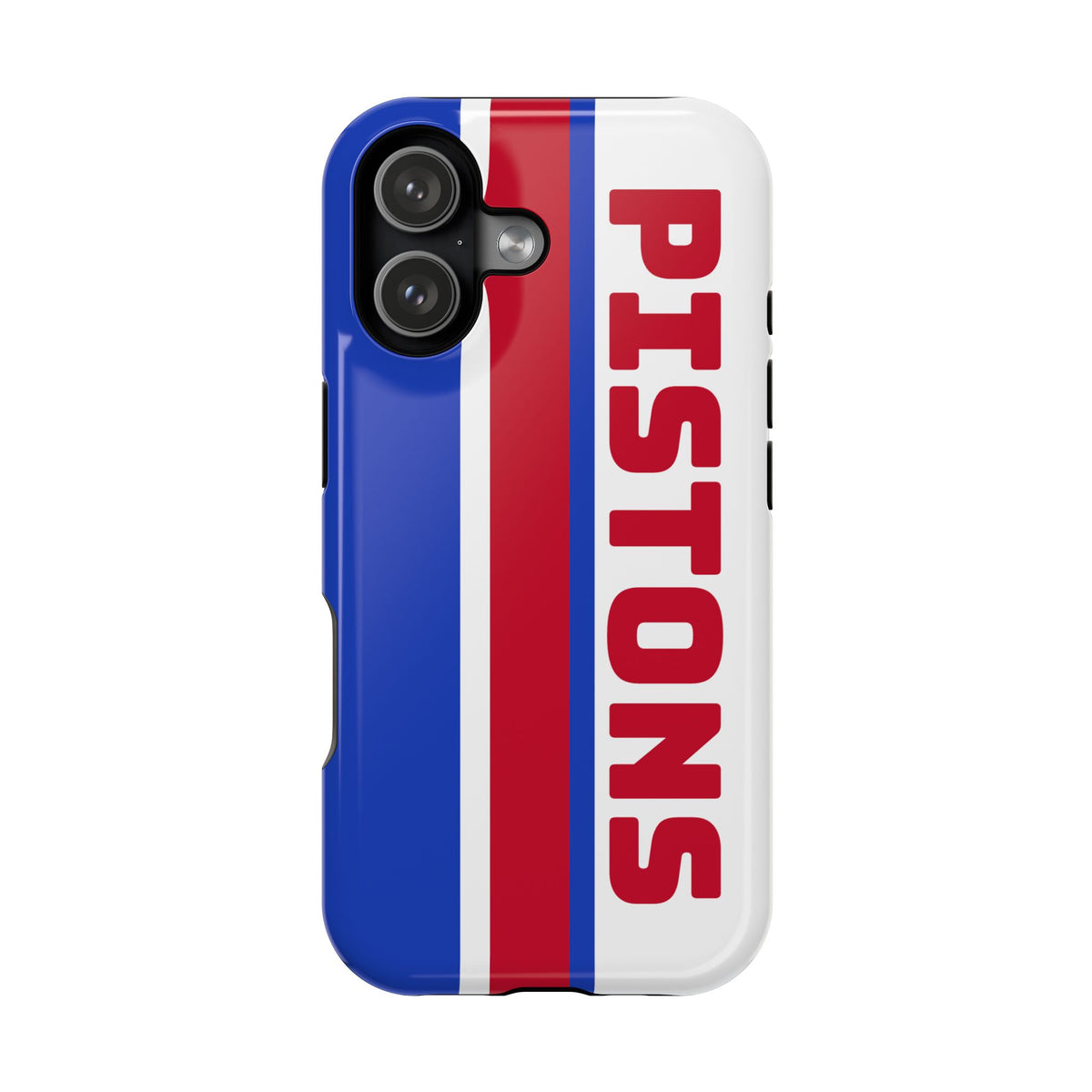 Pistons Phone Case, Magnetic Phone Case, Retro Phone Case, Basketball Gifts