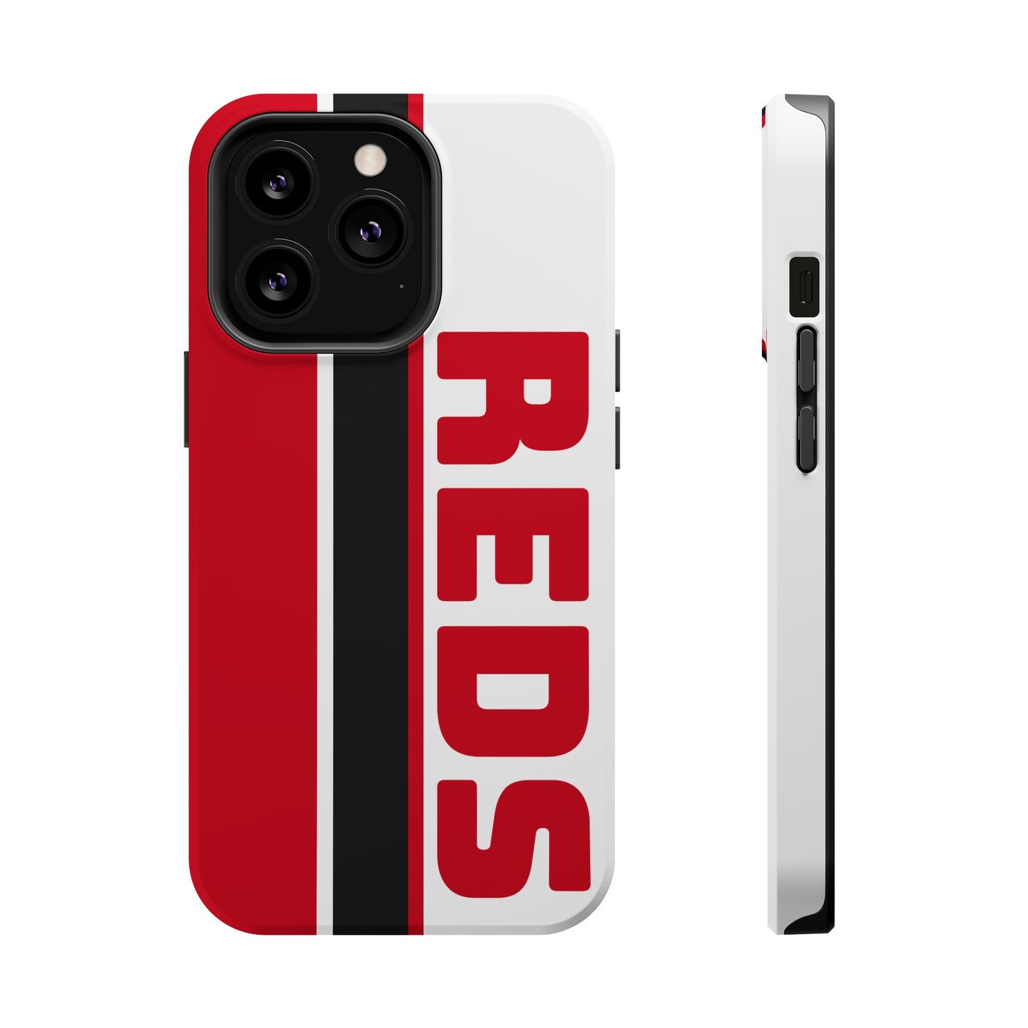 Reds Phone Case, Magnetic Phone Case, Retro Phone Case, Baseball Case for iPhone or Samsung, Reds Baseball Case
