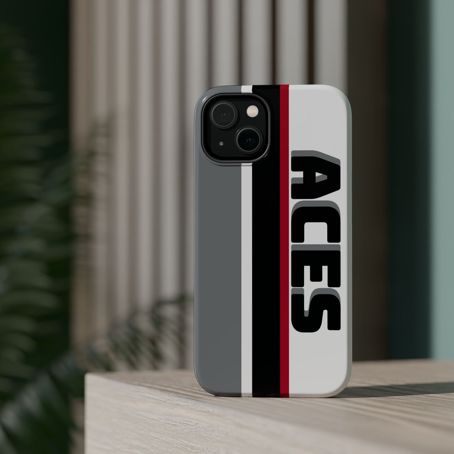 Aces Phone Case, Magnetic Phone Case, Retro Phone Case, Basketball Gifts