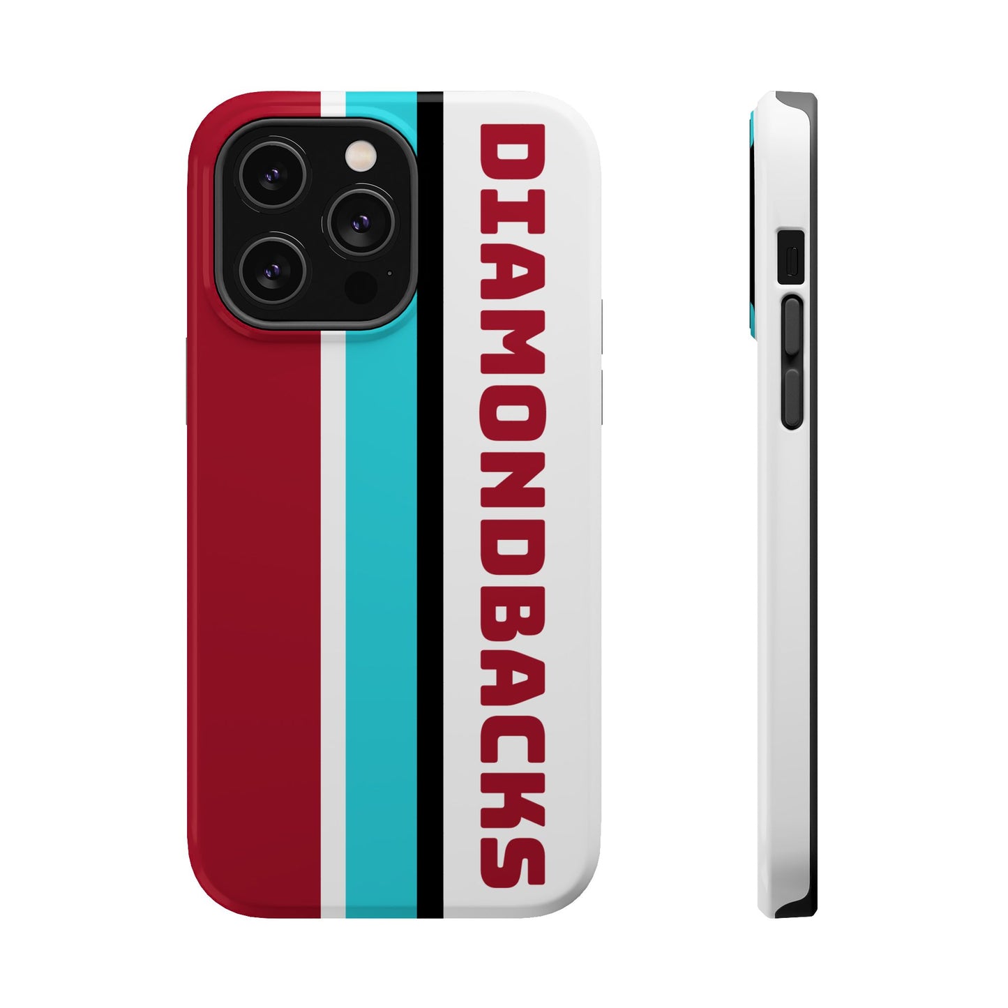 Diamondbacks Phone Case, Magnetic Phone Case, Retro Phone Case, Baseball Case for iPhone or Samsung