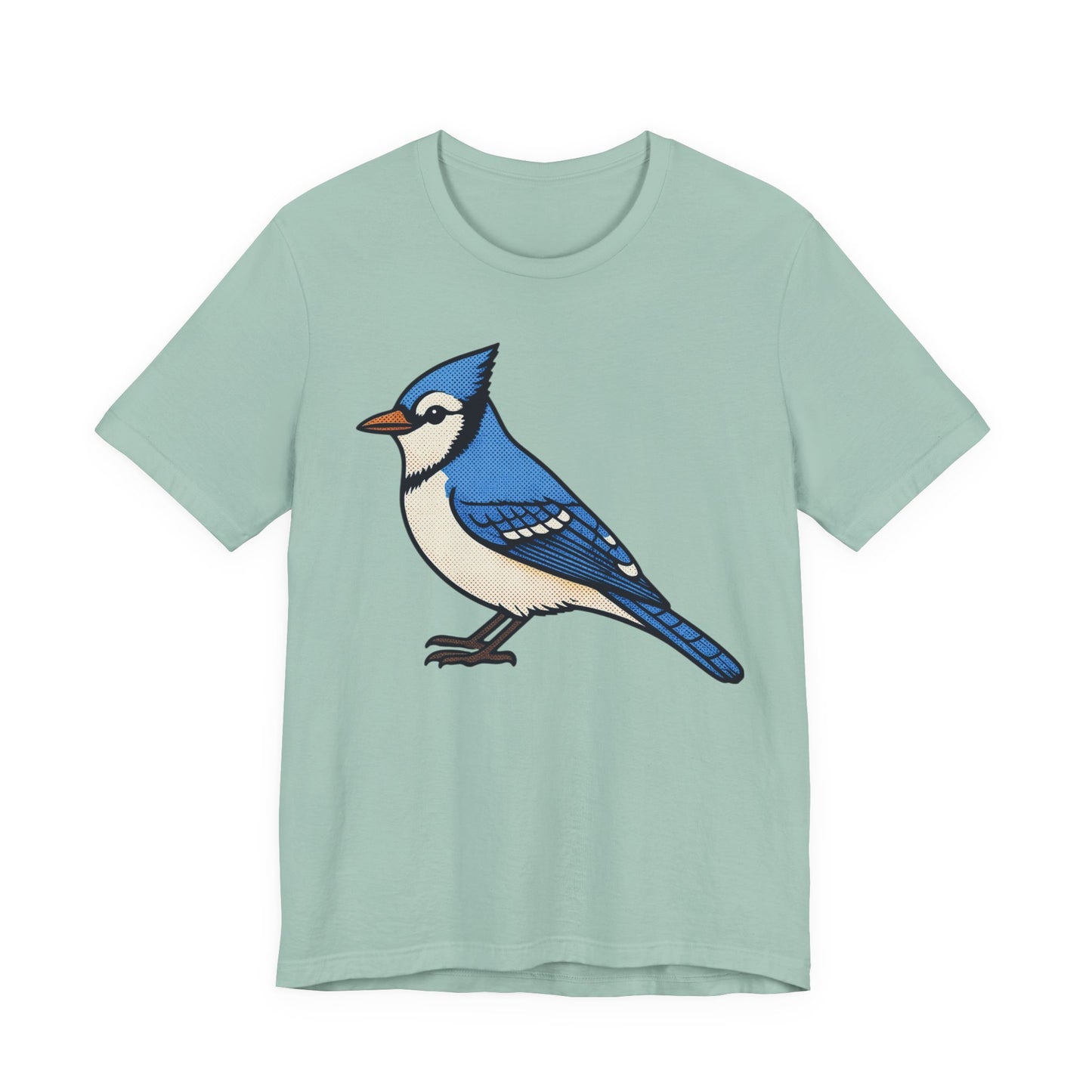 Blue Jay T-Shirt, Pop-Art Shirt, Bird Shirt, Bird Watcher