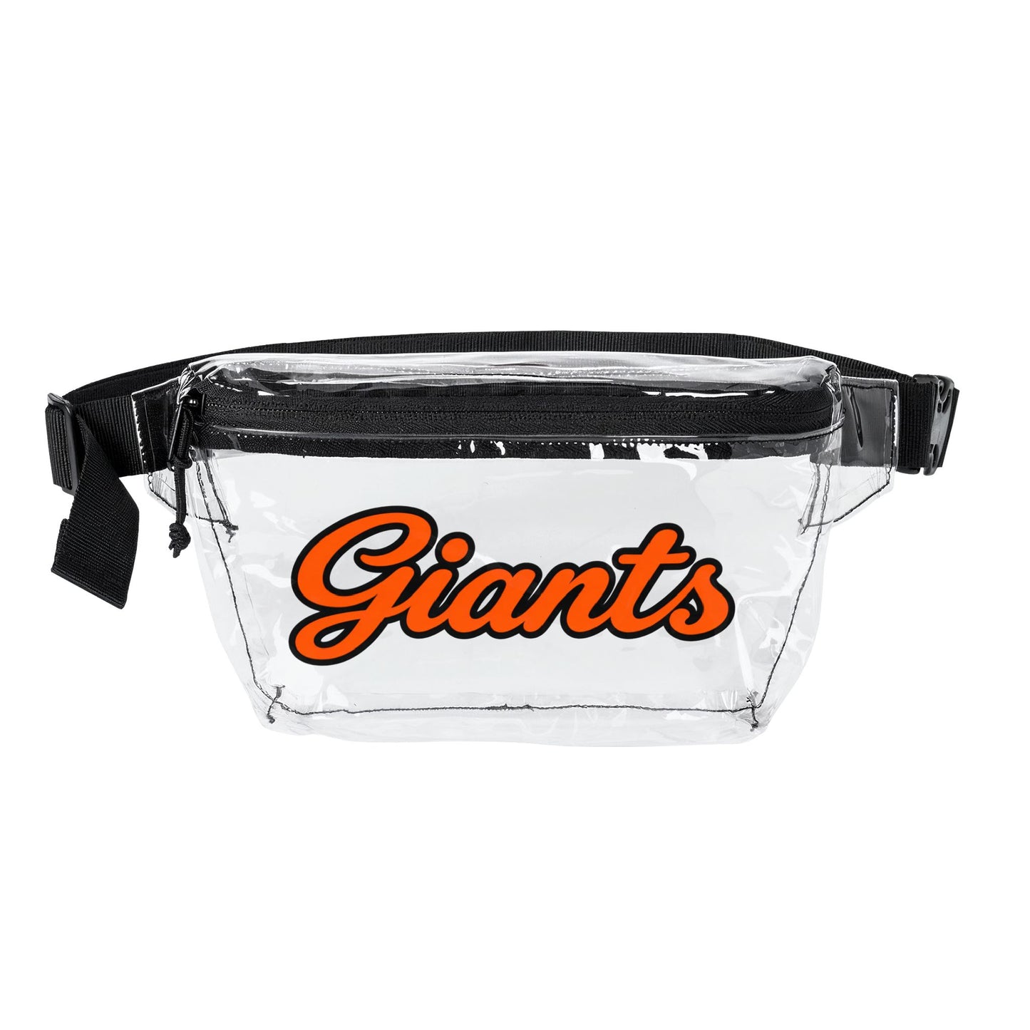 Giants Clear Stadium Bag, Baseball Belt Bag, Transparent Fanny Pack