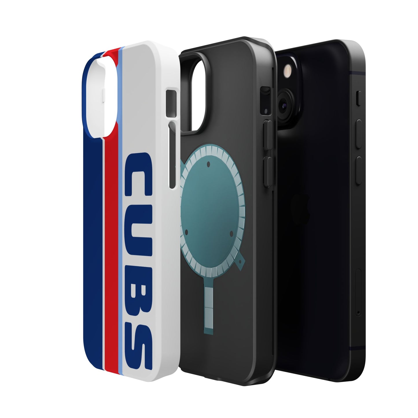 Cubs Phone Case, Magnetic Phone Case, Retro Phone Case, Baseball Case for iPhone or Samsung
