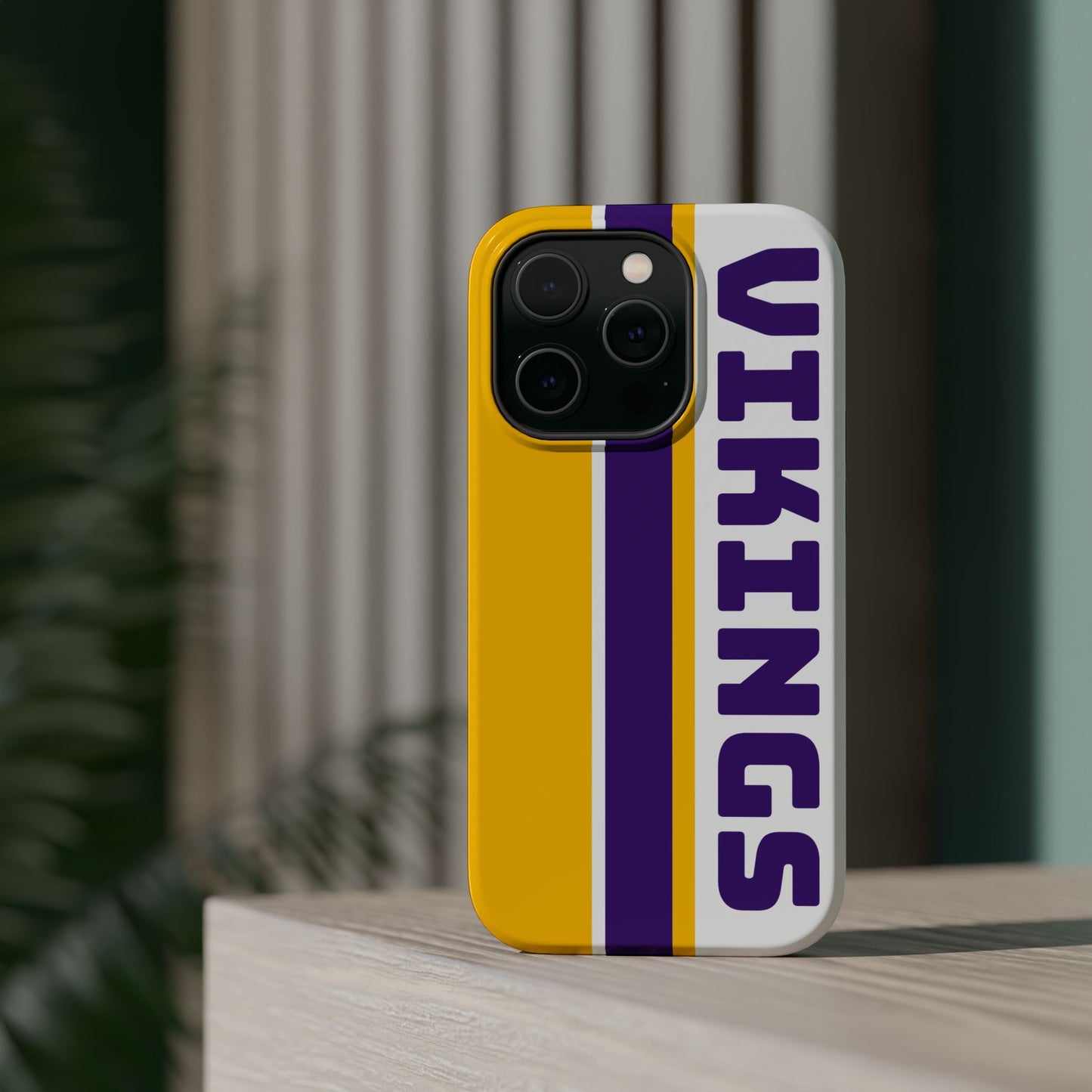 Vikings Phone Case, Magnetic Phone Case, Retro Phone Case, Football Gifts