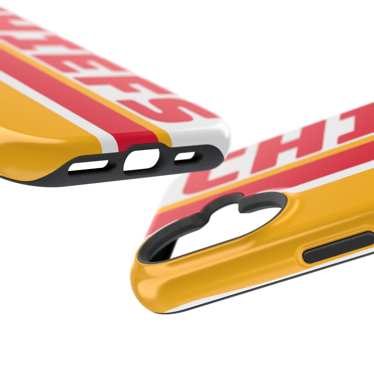 Chiefs Phone Case, Magnetic Phone Case, Retro Phone Case, Baseball Case for iPhone or Samsung, Chiefs Football Gifts
