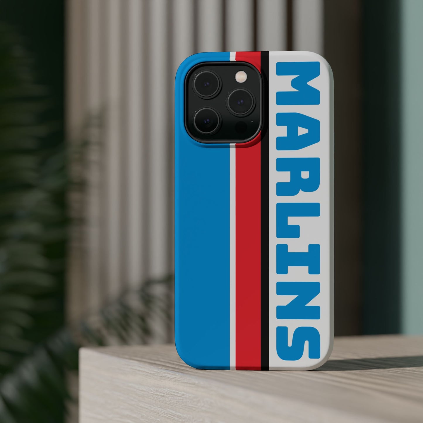 Marlins Phone Case, Magnetic Phone Case, Retro Phone Case, Baseball iPhone or Samsung Case