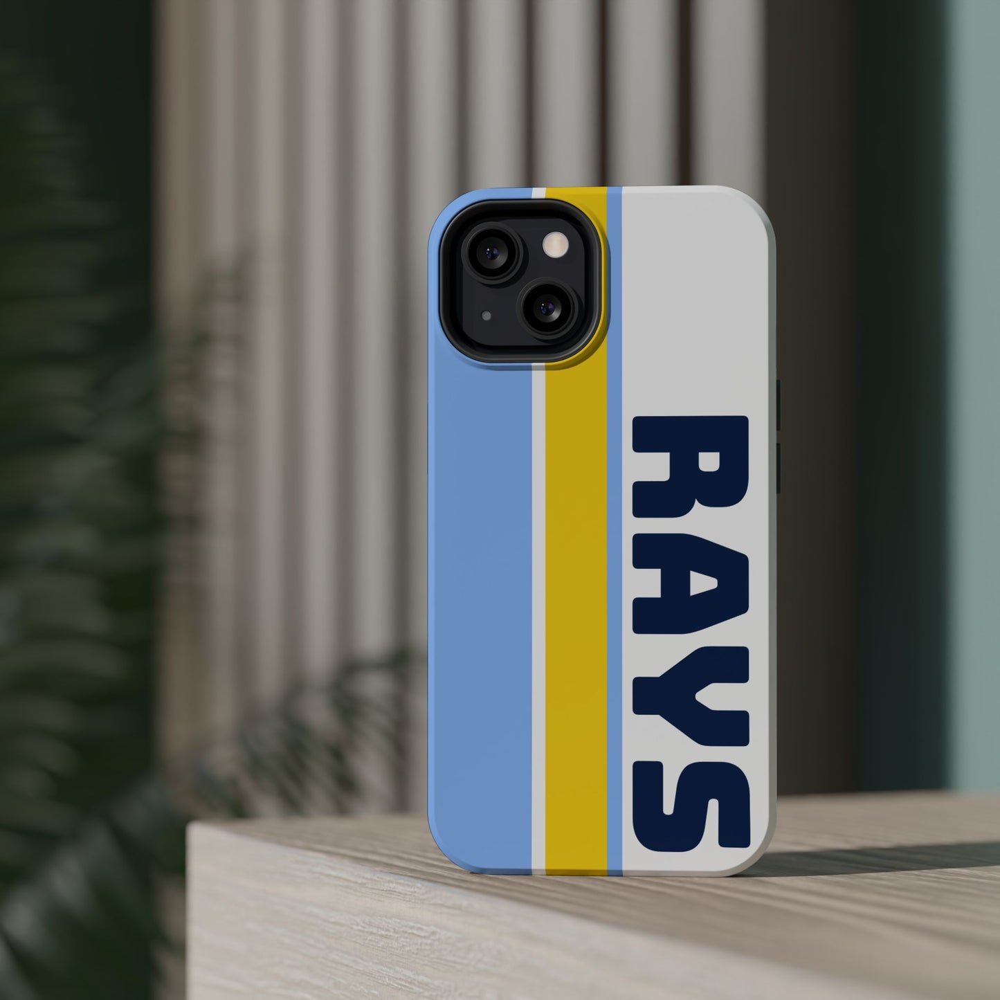 Rays Phone Case, Magnetic Phone Case, Retro Phone Case, Baseball Case for iPhone or Samsung, Rays Baseball Gifts