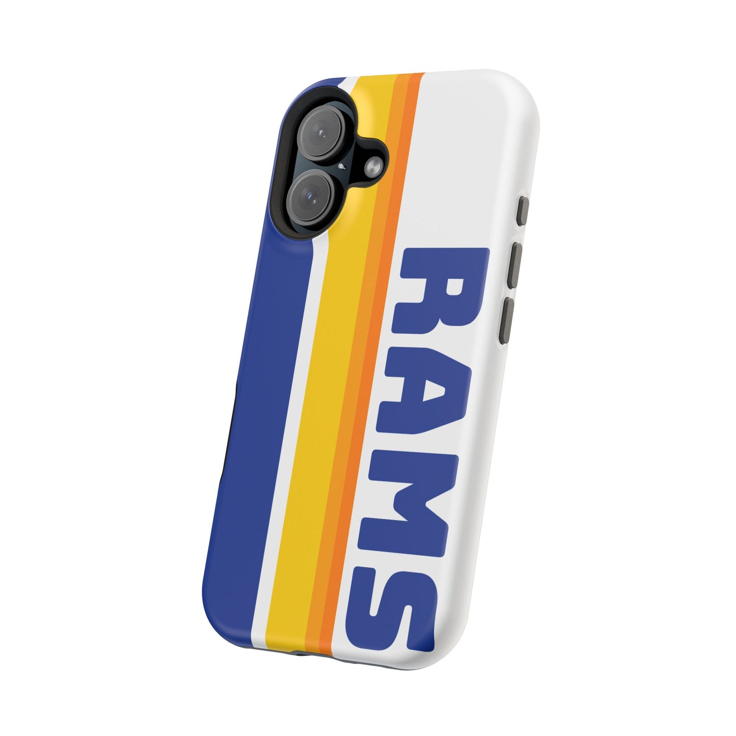Rams Phone Case, Magnetic Phone Case, Retro Phone Case, Football Case for iPhone or Samsung