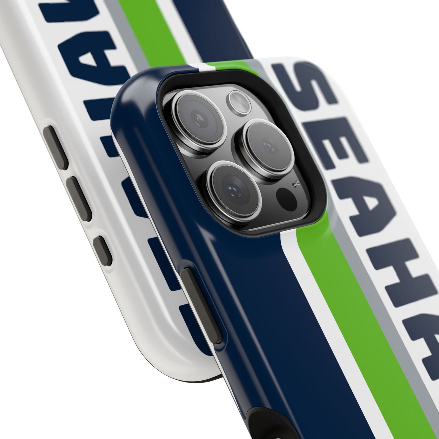 Seahawks Phone Case, Magnetic Phone Case, Retro Phone Case, Football Case for iPhone or Samsung
