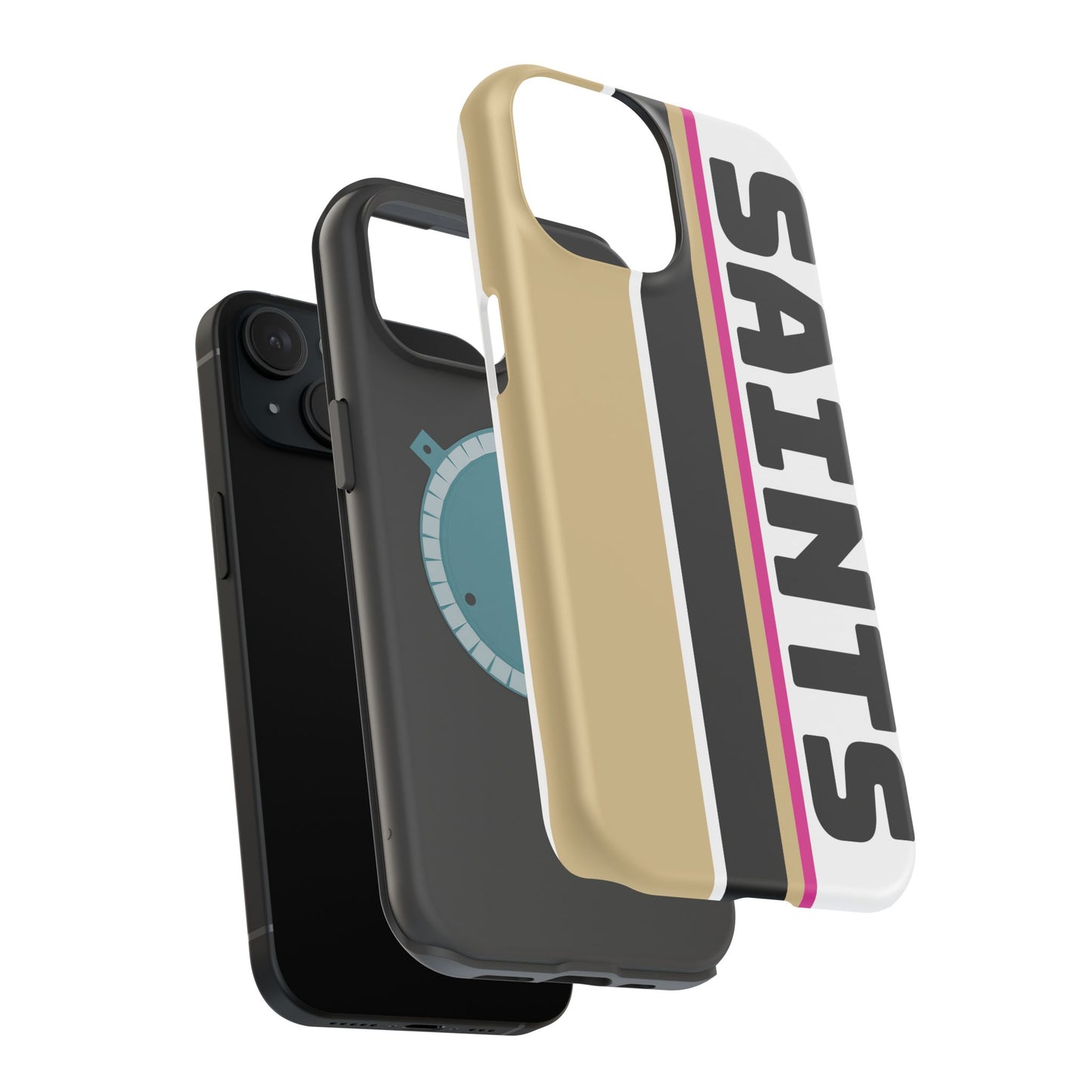 Saints Phone Case, Magnetic Phone Case, Retro Phone Case, Football Gifts
