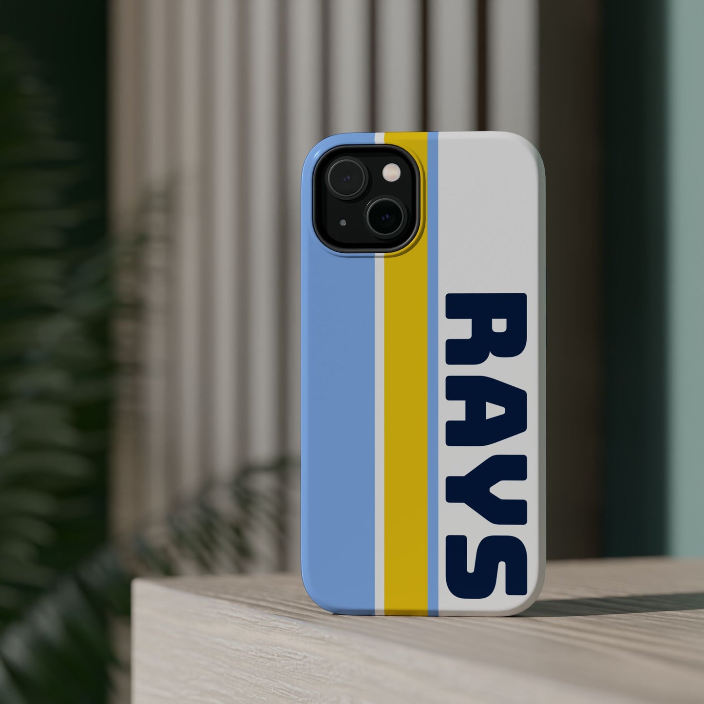 Rays Phone Case, Magnetic Phone Case, Retro Phone Case, Baseball Case for iPhone or Samsung, Rays Baseball Gifts