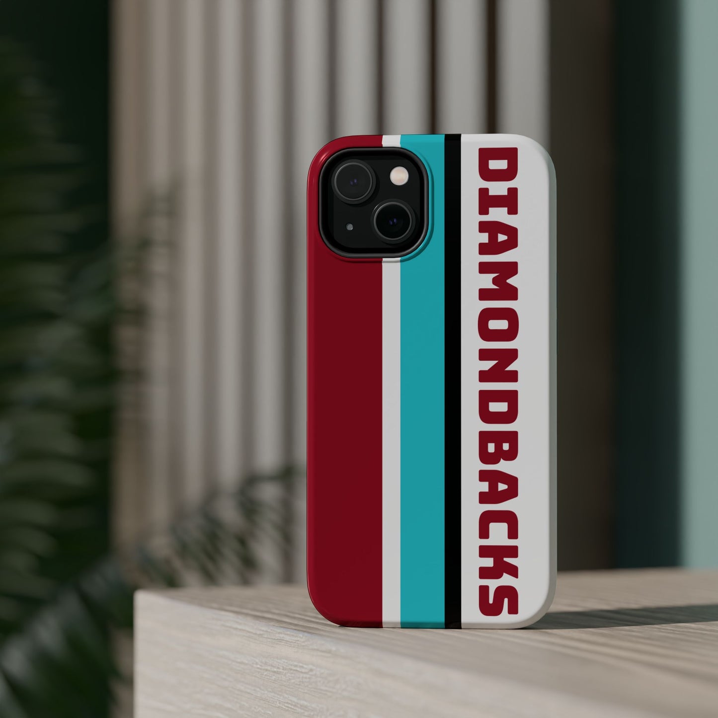 Diamondbacks Phone Case, Magnetic Phone Case, Retro Phone Case, Baseball Case for iPhone or Samsung