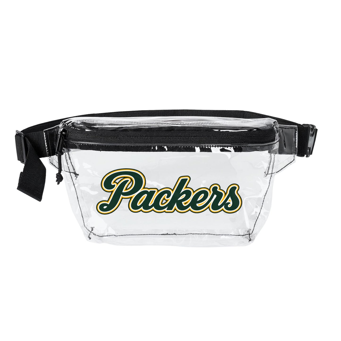 Packers Clear Stadium Bag, Football Belt Bag, Transparent Fanny Pack