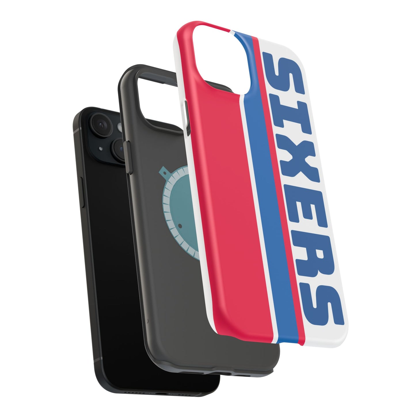 Sixers Phone Case, Magnetic Phone Case, Retro Phone Case, Matte/Glossy Phone Case