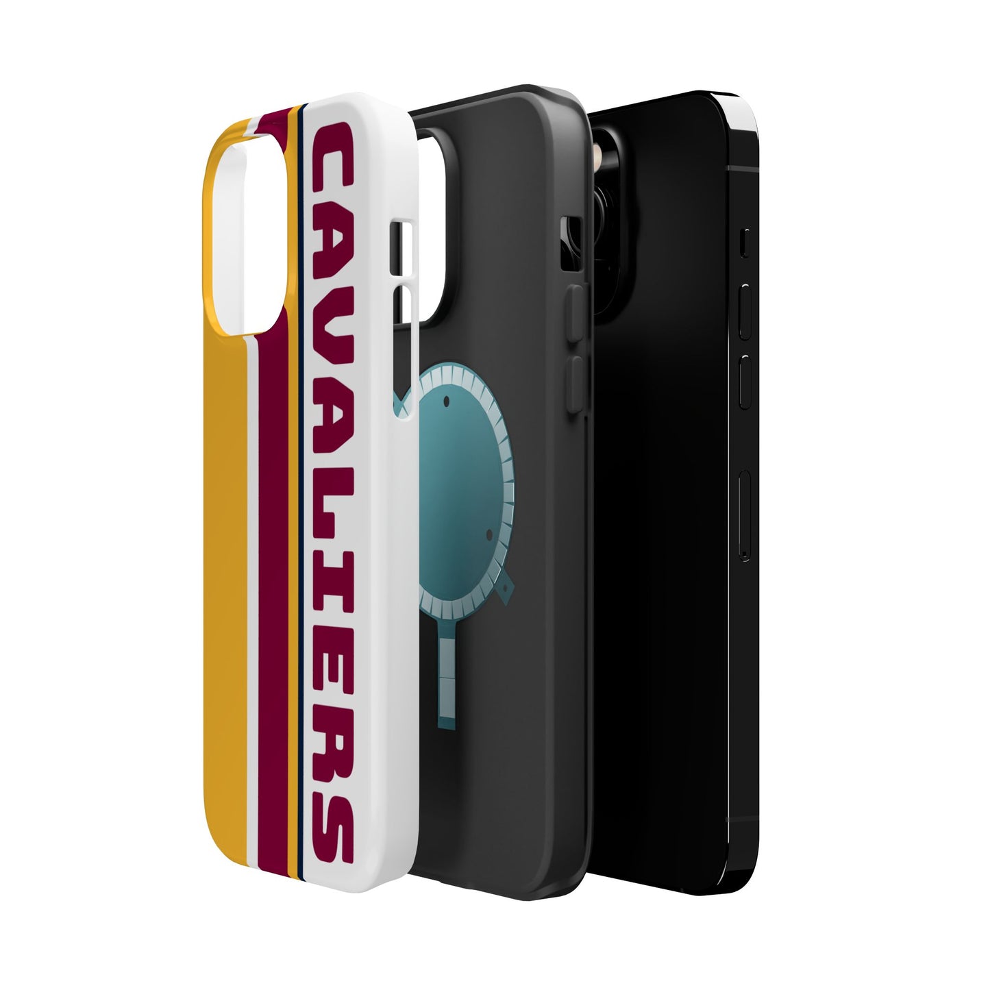 Cavaliers Phone Case, Magnetic Phone Case, Retro Phone Case, Basketball Gifts
