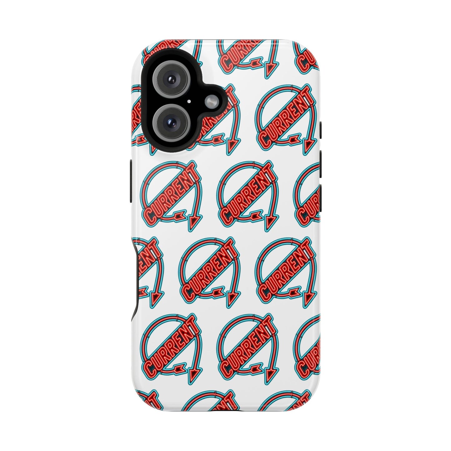 Current Pattern Phone Case, Magnetic Phone Case, Retro Phone Case, Football Phone Case for iPhone or Samsung