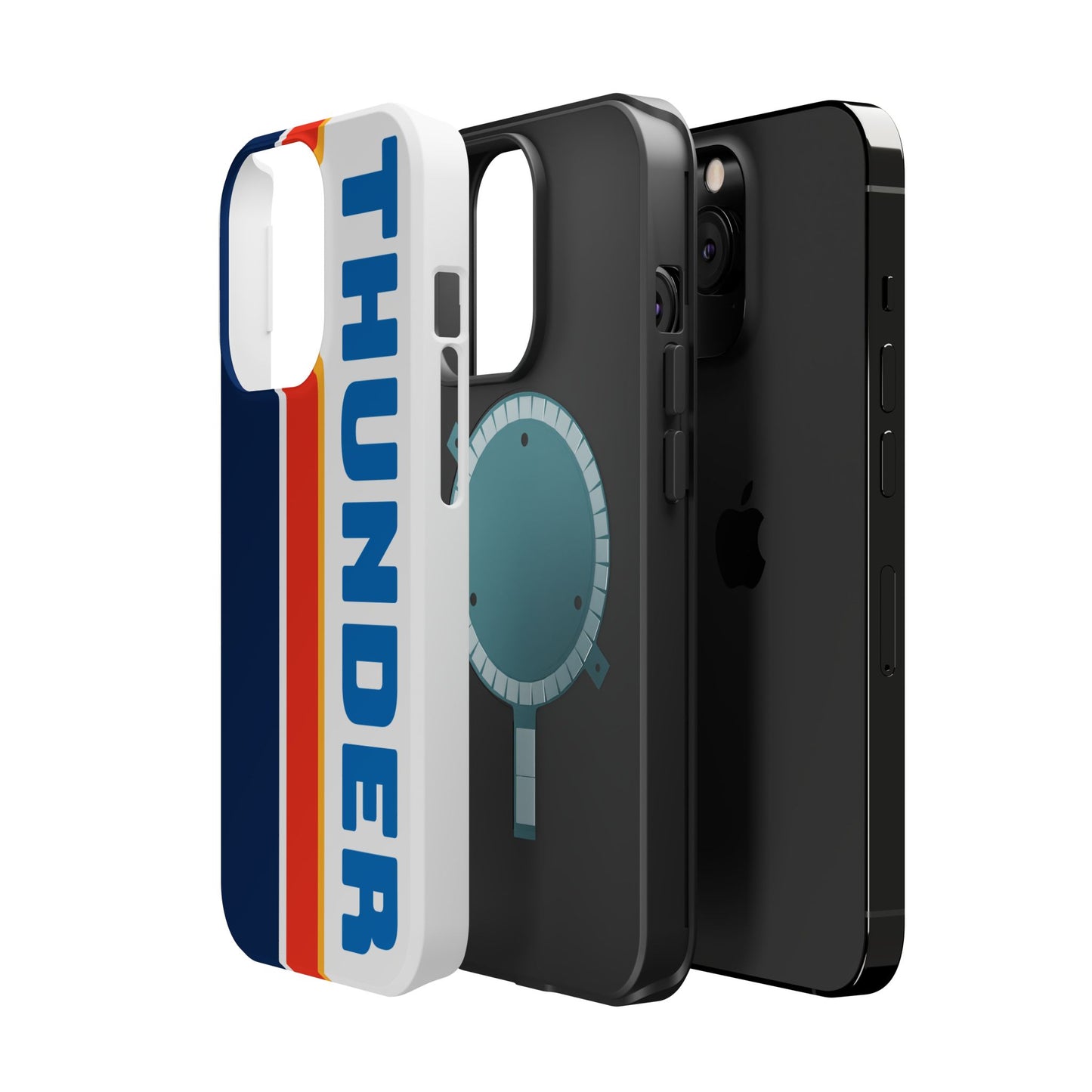 Thunder Phone Case, Magnetic Phone Case, Retro Phone Case, Basketball Gifts