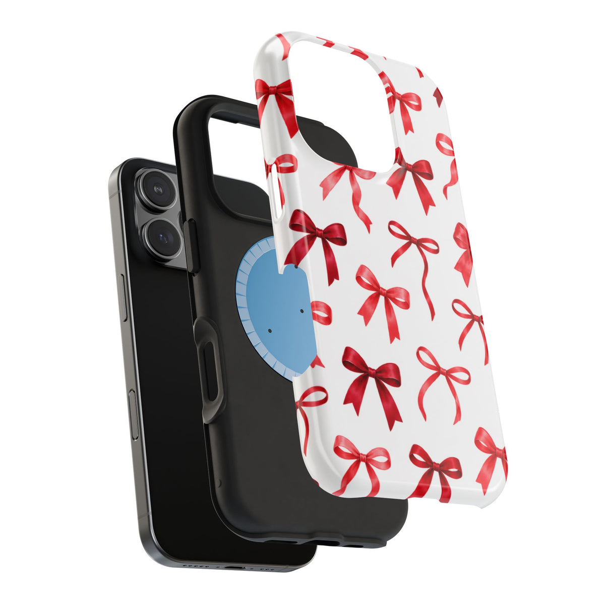 Red Ribbon Pattern Phone Case