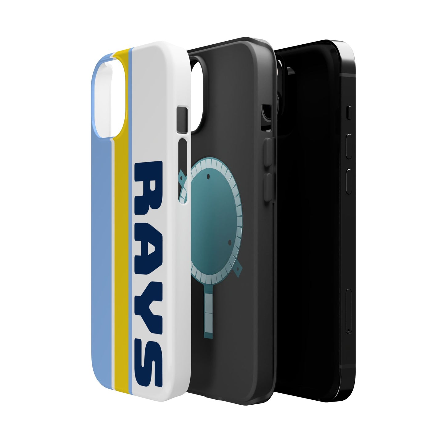 Rays Phone Case, Magnetic Phone Case, Retro Phone Case, Baseball Case for iPhone or Samsung, Rays Baseball Gifts