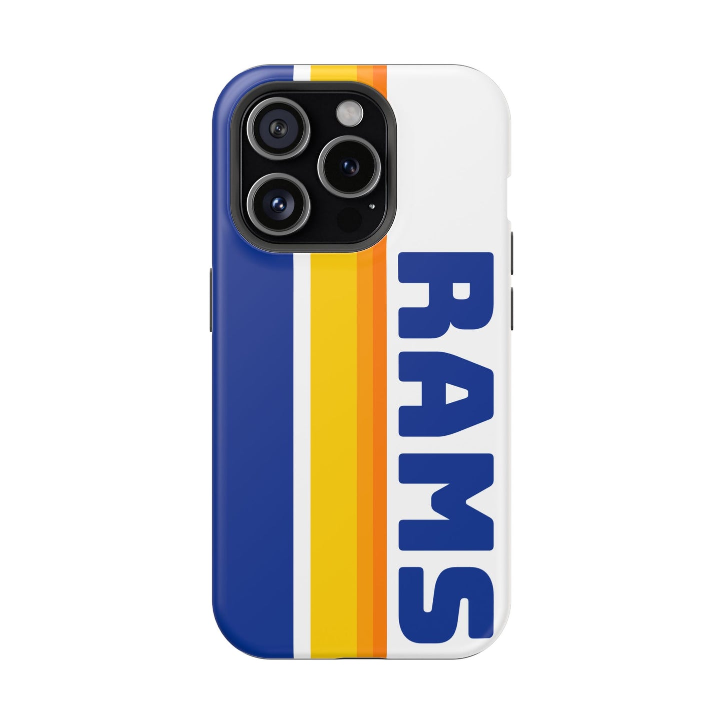 Rams Phone Case, Magnetic Phone Case, Retro Phone Case, Football Case for iPhone or Samsung