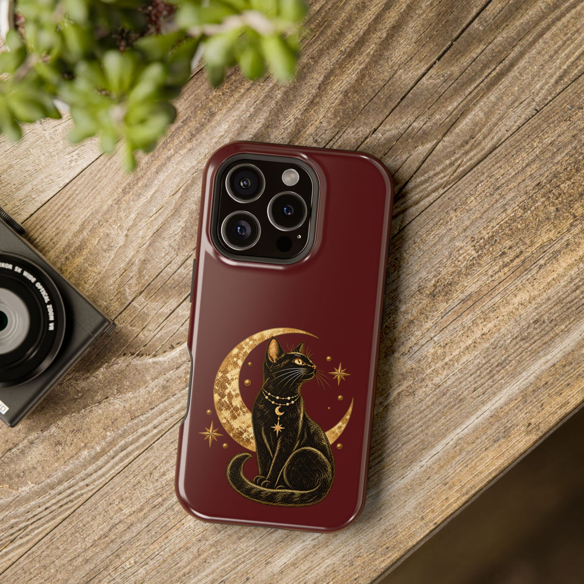 Black Cat Phone Case | Spooky Phone Case