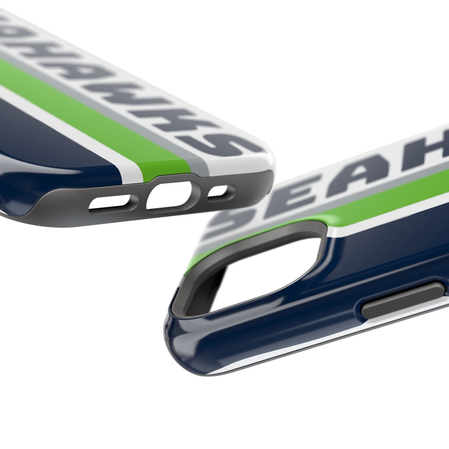 Seahawks Phone Case, Magnetic Phone Case, Retro Phone Case, Football Case for iPhone or Samsung