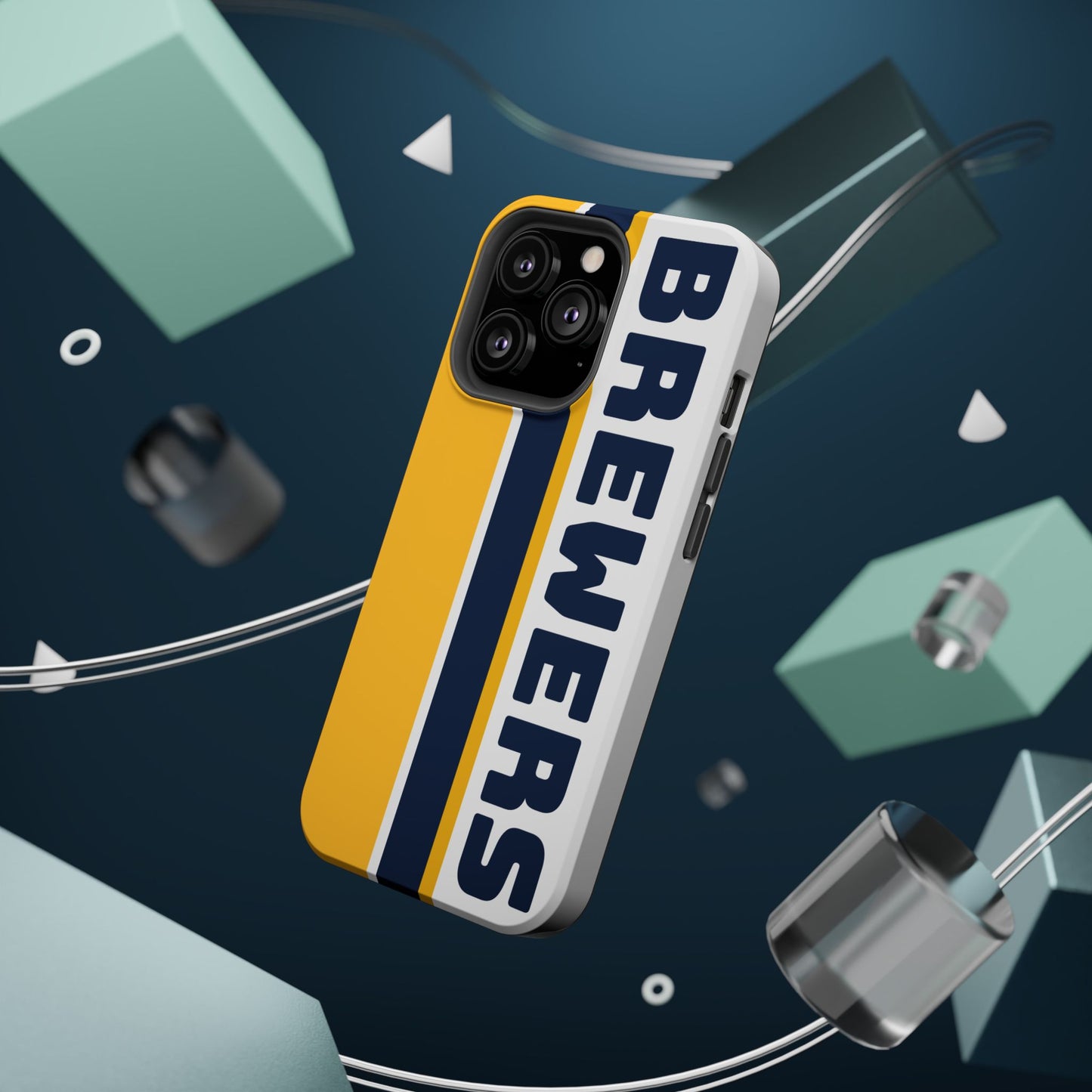 Brewers Phone Case, Magnetic Phone Case, Retro Phone Case, Baseball iPhone or Samsung Case