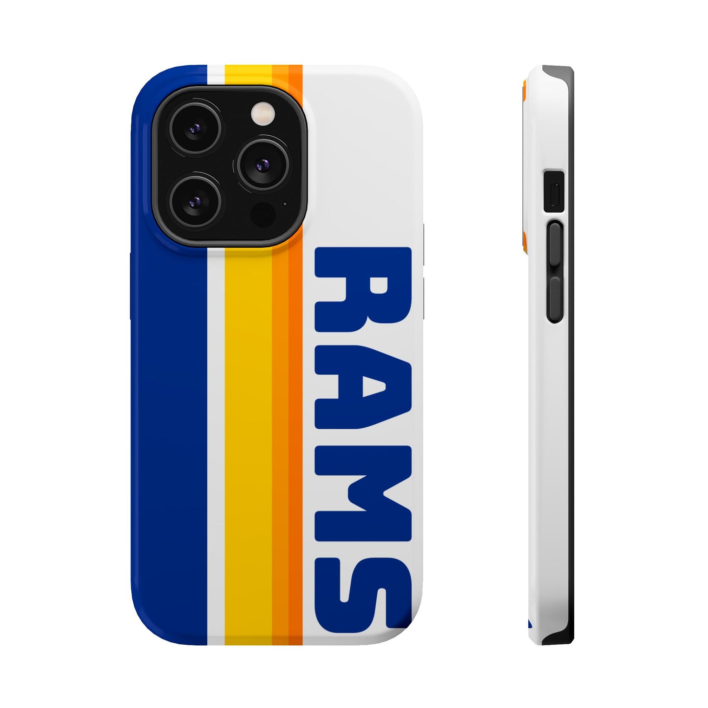 Rams Phone Case, Magnetic Phone Case, Retro Phone Case, Football Case for iPhone or Samsung