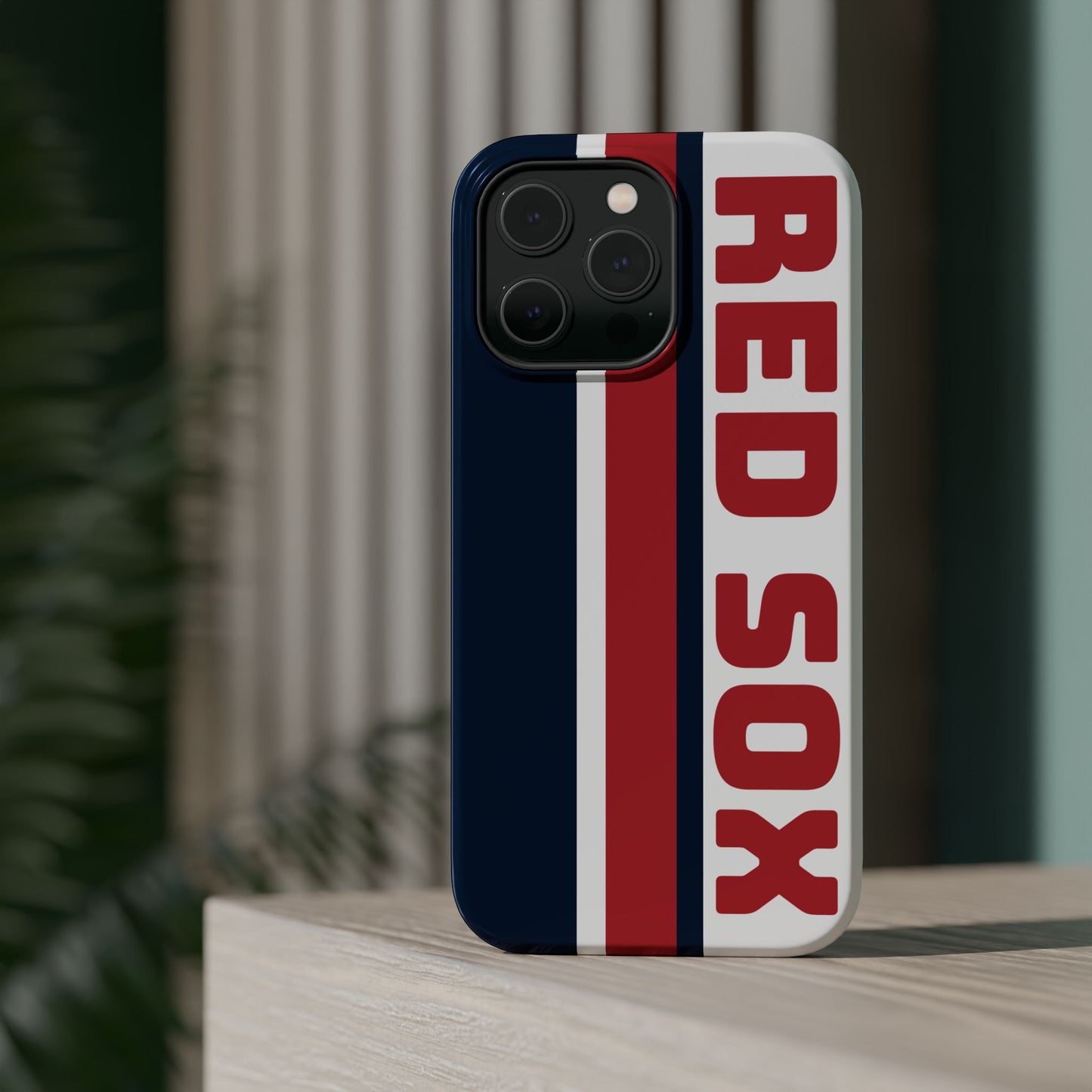 Red Sox Phone Case, Magnetic Phone Case, Retro Phone Case, Baseball Case for iPhone or Samsung