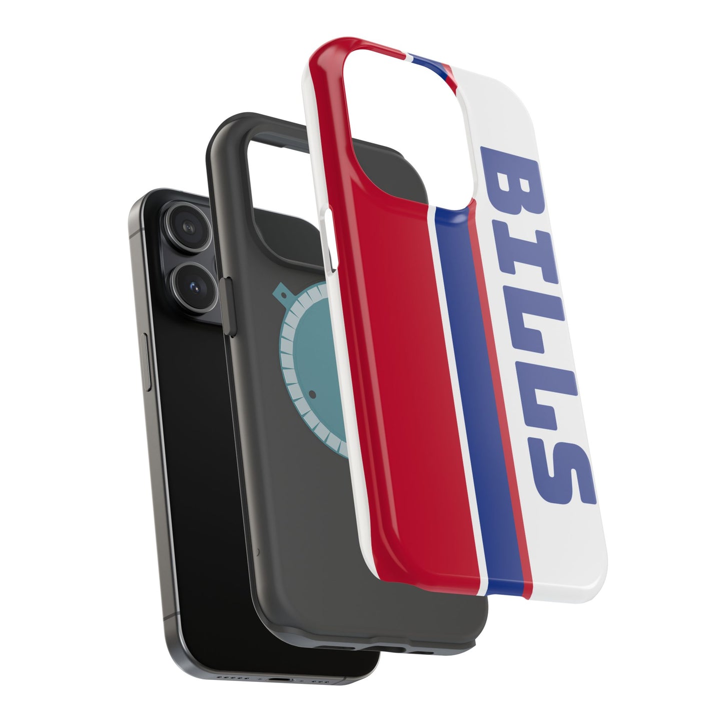 Bills Phone Case, Magnetic Phone Case, Retro Phone Case, Matte/Glossy Phone Case, Football Gifts