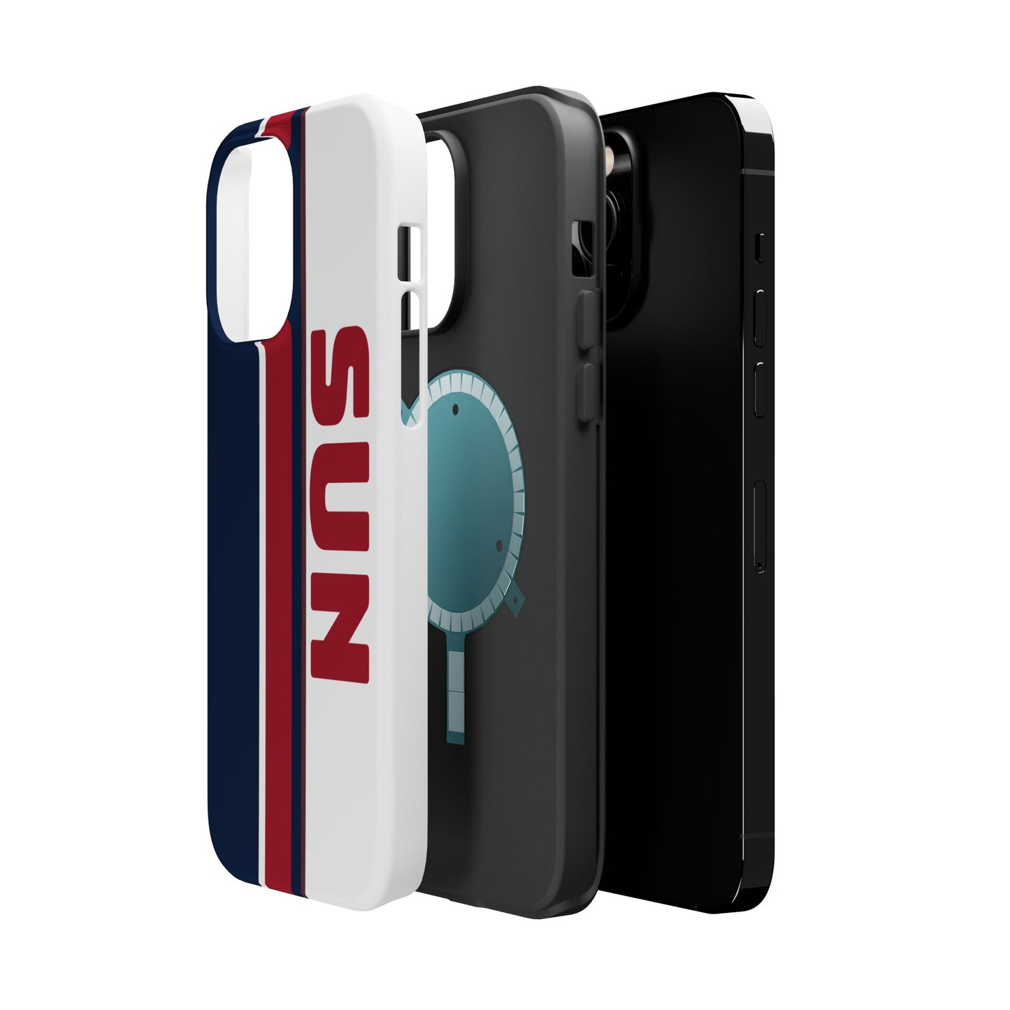 Sun Phone Case, Magnetic Phone Case, Retro Phone Case, Matte/Glossy Phone Case