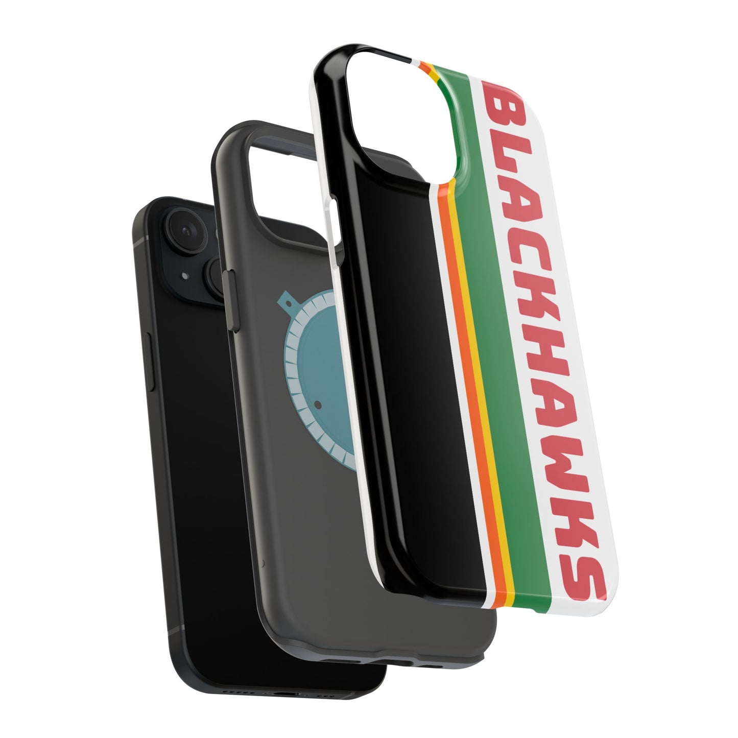 Blackhawks Phone Case, Magnetic Phone Case, Hockey Phone Case, Retro Phone Case