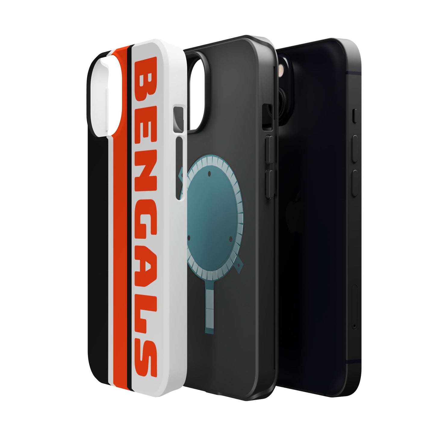 Bengals Phone Case, Magnetic Phone Case, Retro Phone Case, Baseball Case for iPhone or Samsung, Football Gifts