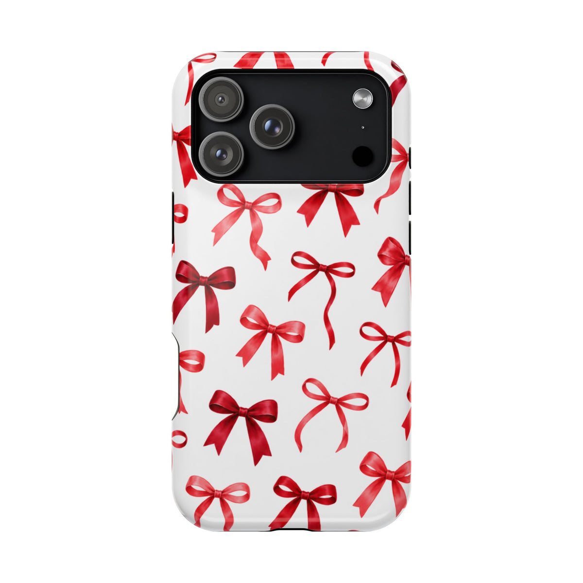 Red Ribbon Pattern Phone Case