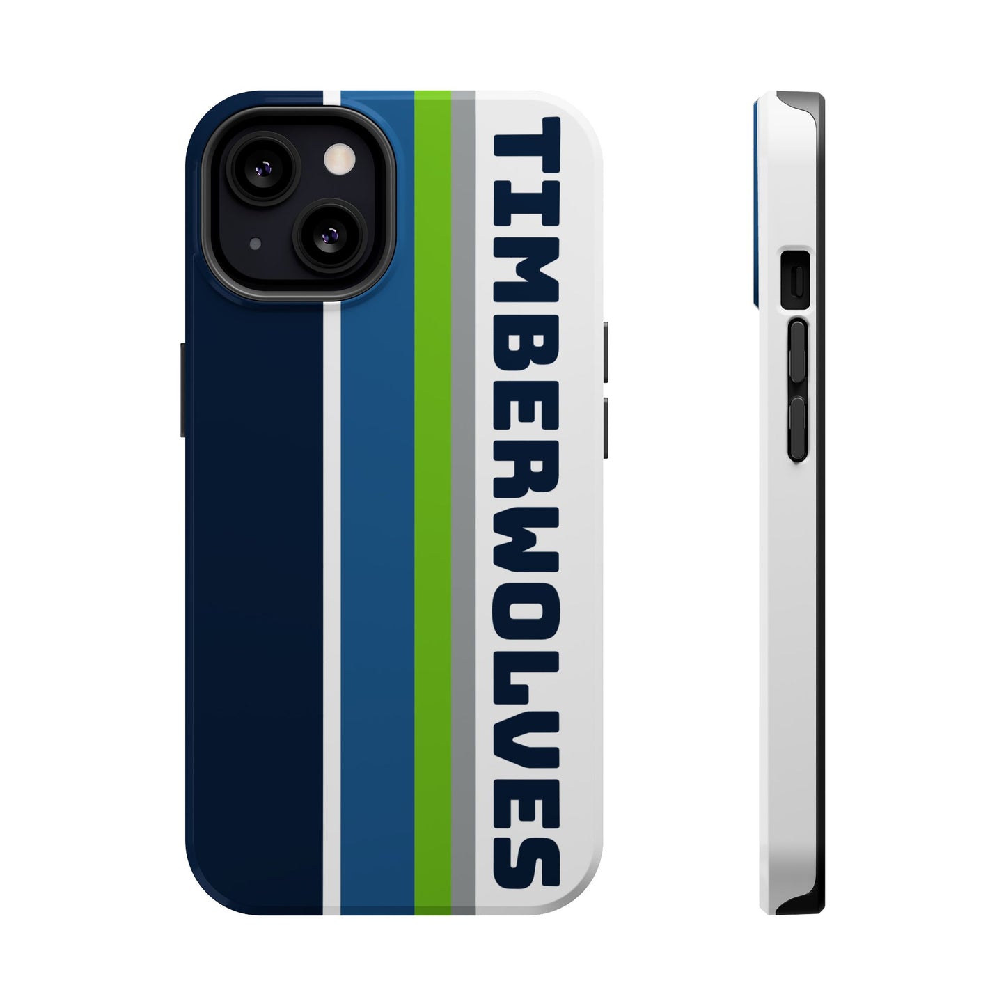 Timberwolves Phone Case, Magnetic Phone Case, Retro Phone Case, Basketball Gifts