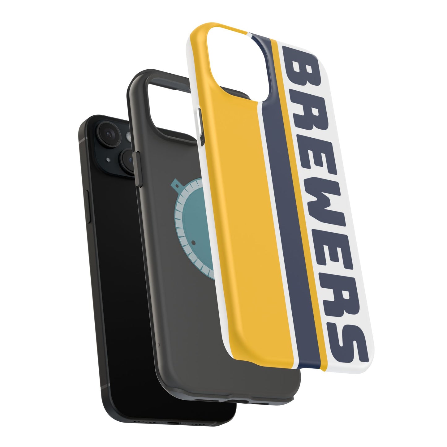 Brewers Phone Case, Magnetic Phone Case, Retro Phone Case, Baseball iPhone or Samsung Case