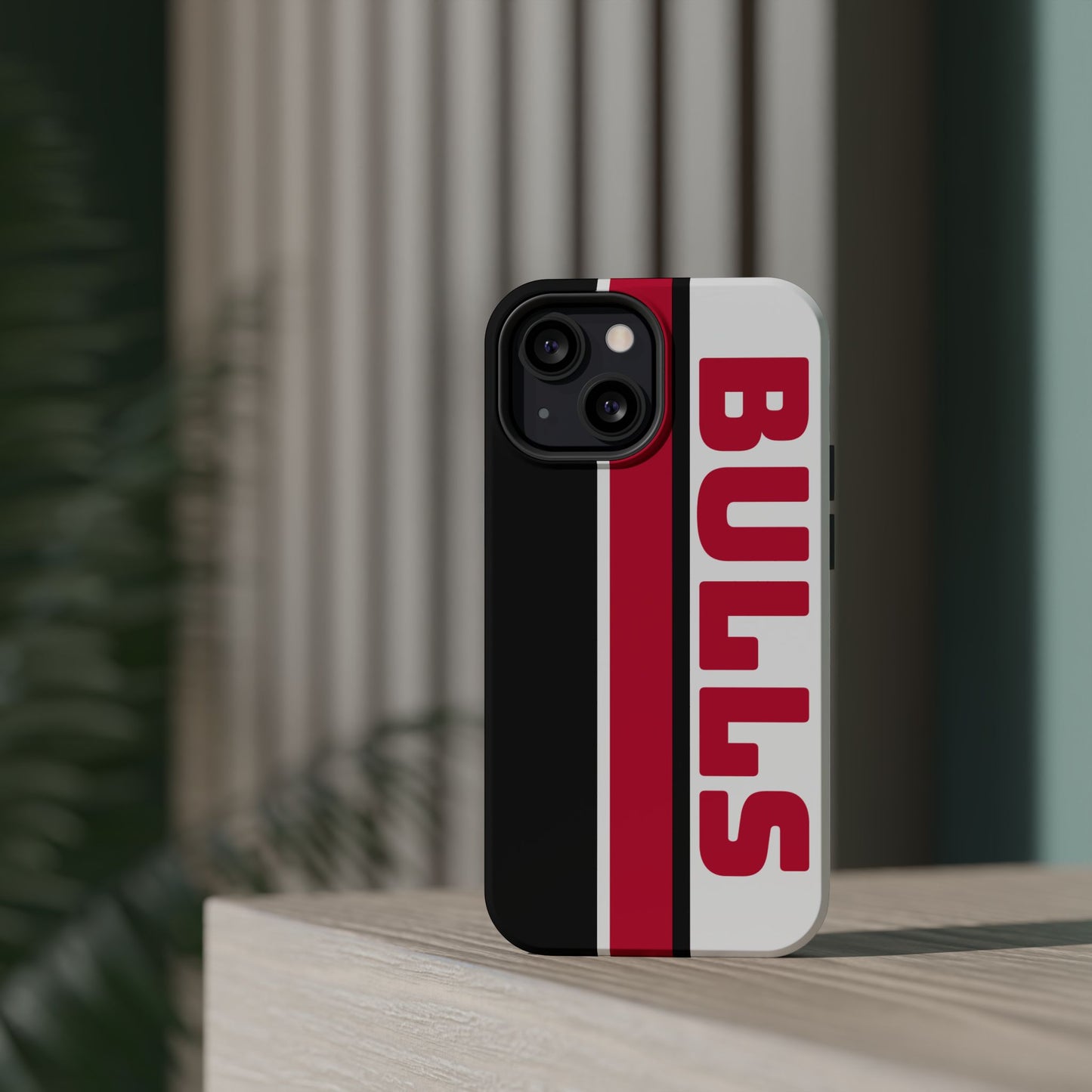 Bulls Phone Case, Magnetic Phone Case, Retro Phone Case