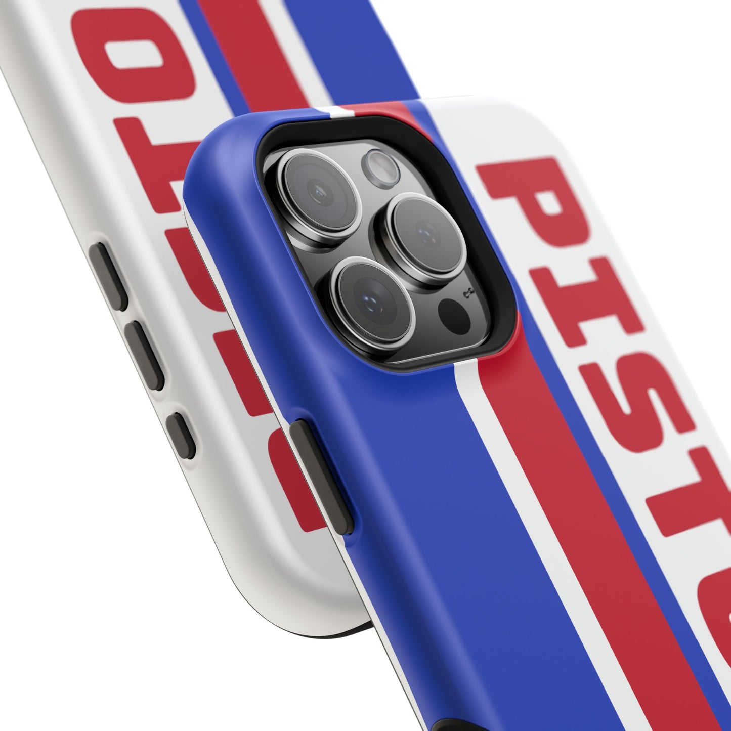 Pistons Phone Case, Magnetic Phone Case, Retro Phone Case, Basketball Gifts