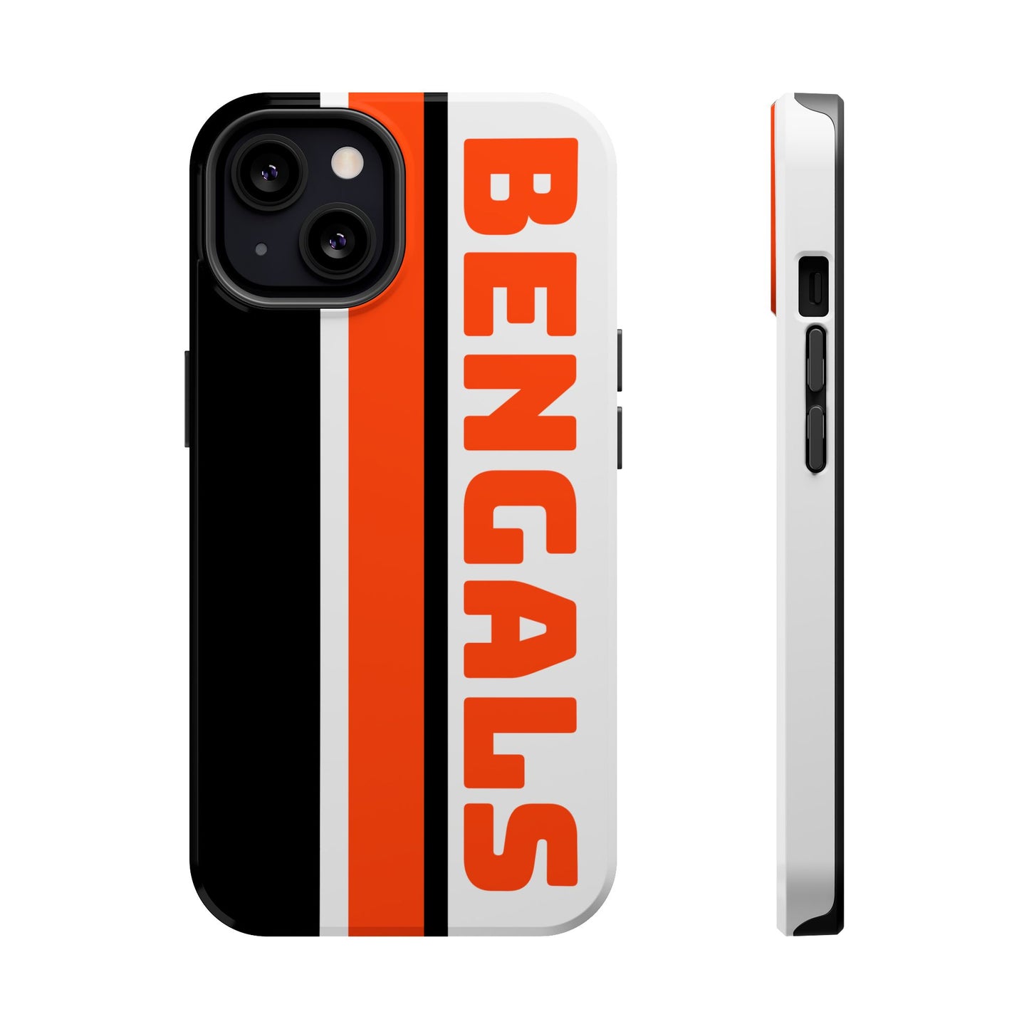 Bengals Phone Case, Magnetic Phone Case, Retro Phone Case, Baseball Case for iPhone or Samsung, Football Gifts