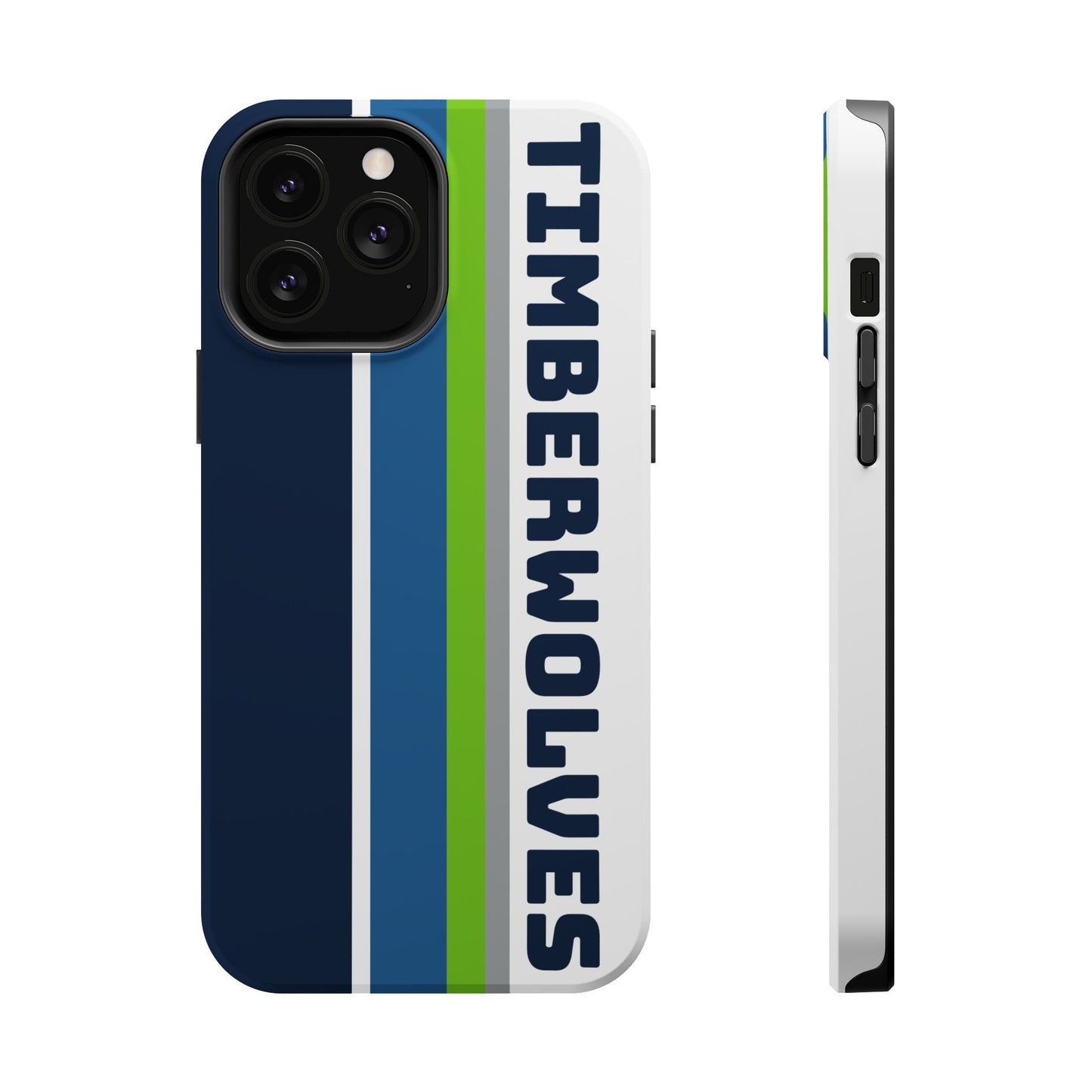 Timberwolves Phone Case, Magnetic Phone Case, Retro Phone Case, Basketball Gifts