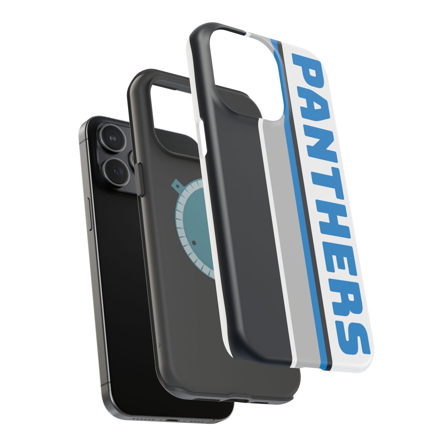 Panthers Phone Case, Magnetic Phone Case, Retro Phone Case, Football Gifts