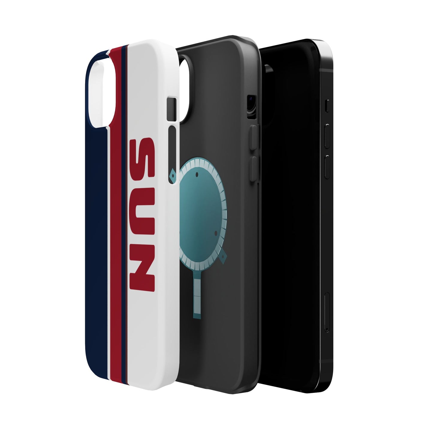 Sun Phone Case, Magnetic Phone Case, Retro Phone Case, Matte/Glossy Phone Case